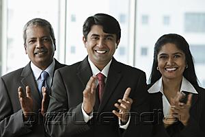 PictureIndia - Indian people clapping and smiling
